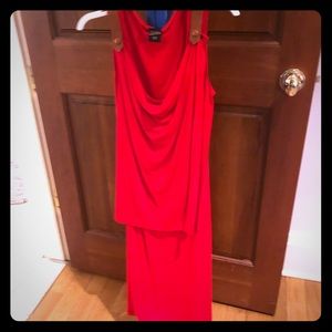 Jean Paul Gaultier red dress size 4
